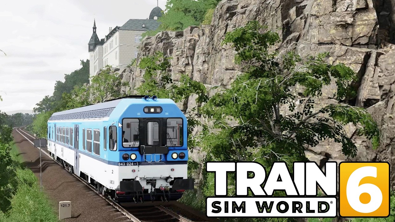 50 Min. Versp&auml;tung am Ende... - Viele St&ouml;rungen in der Class 843 in Tschechien / TSW 6