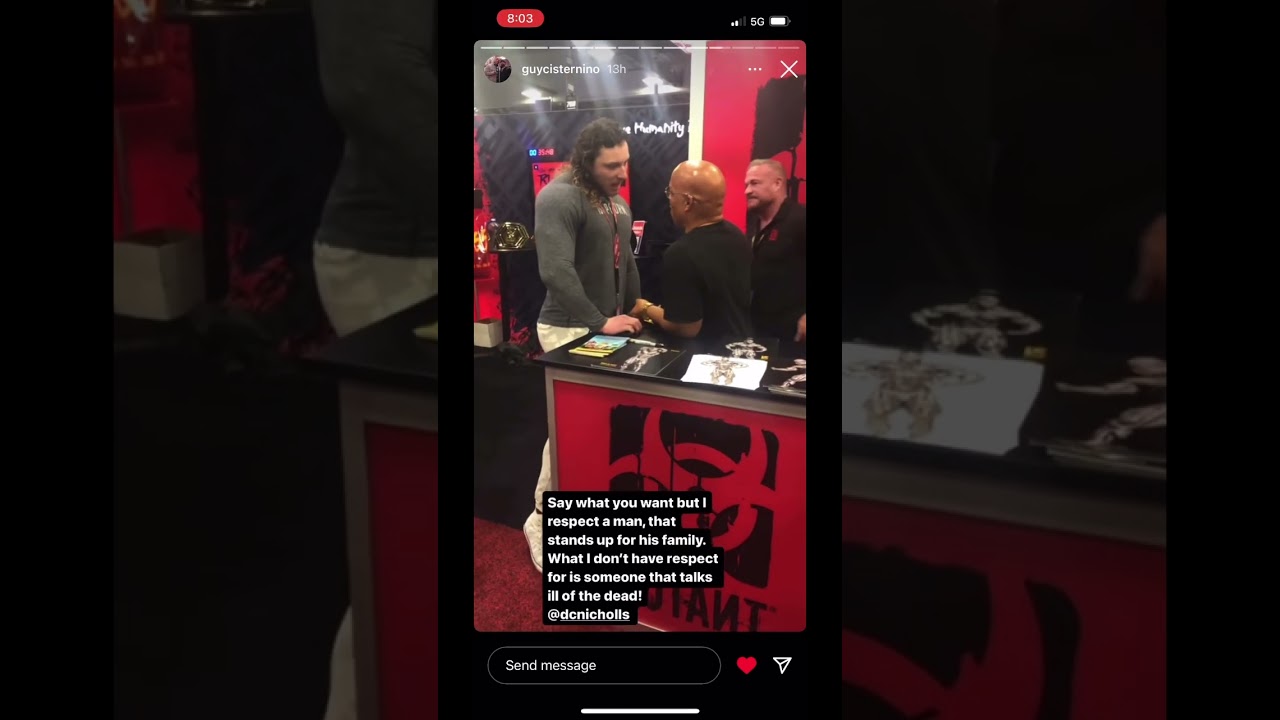Dominic Nicholls confronts Shawn Ray at the Arnold Classic 2023 #bodybuilding #arnoldclassic