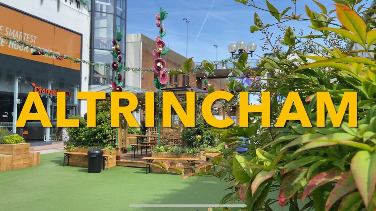 Altrincham (England) in 60 seconds 4K
