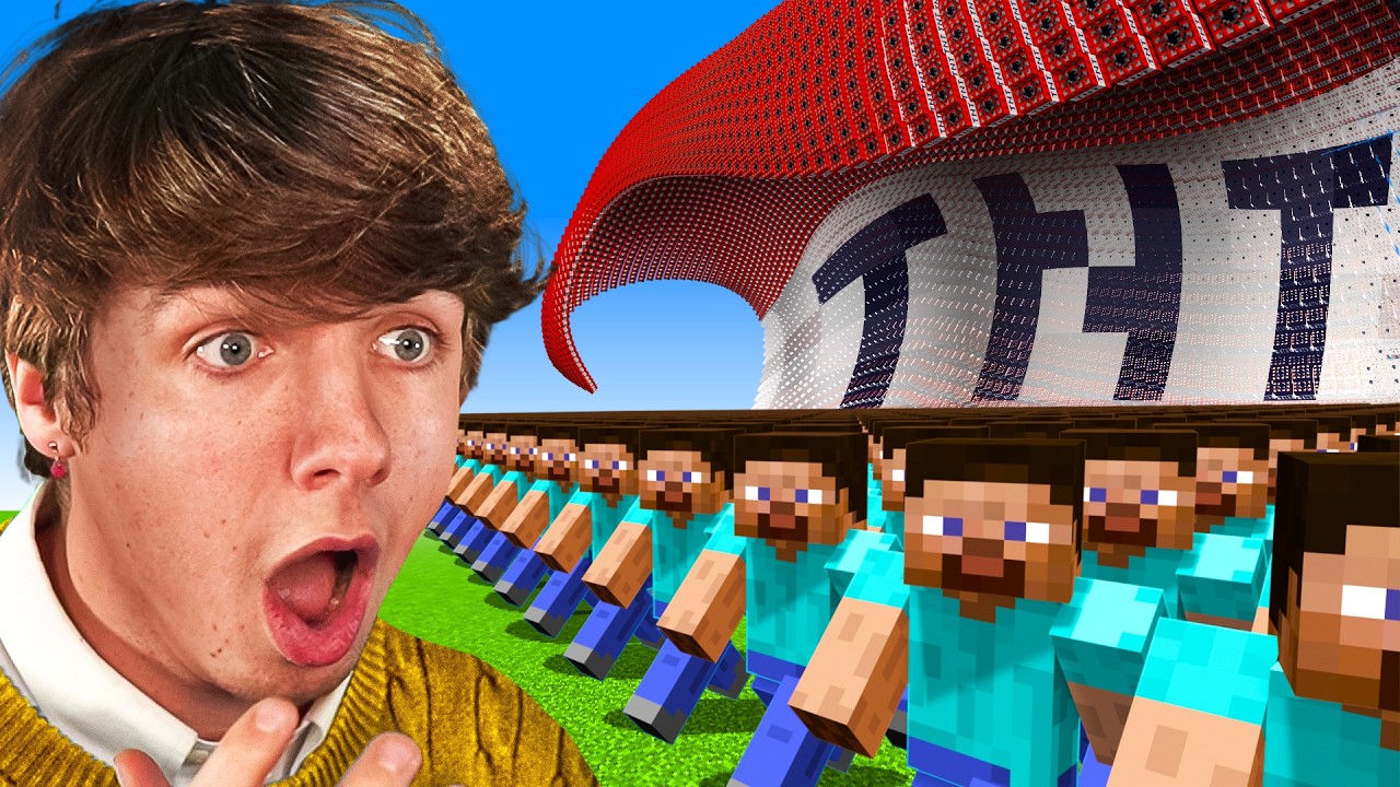 Экстремальные Природные Катаклизмы с TNT в Minecraft!