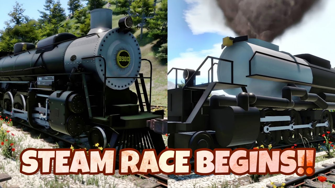 Ultimate Speed Test : Big Boy vs S282 Steam - Derail Valley