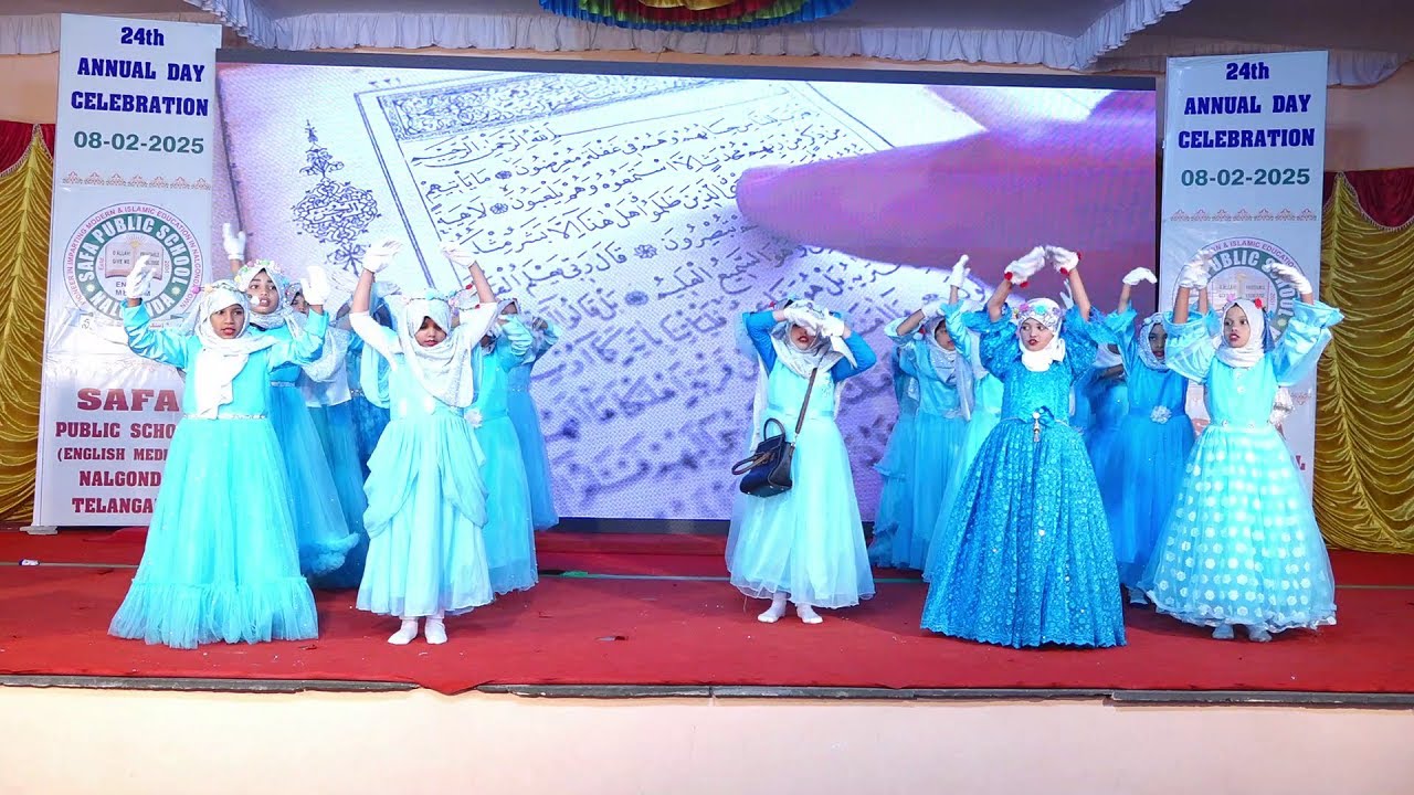 ANNUAL DAY 2025 - SAFA PUBLIC SCHOOL NALGONDA - Action Song 