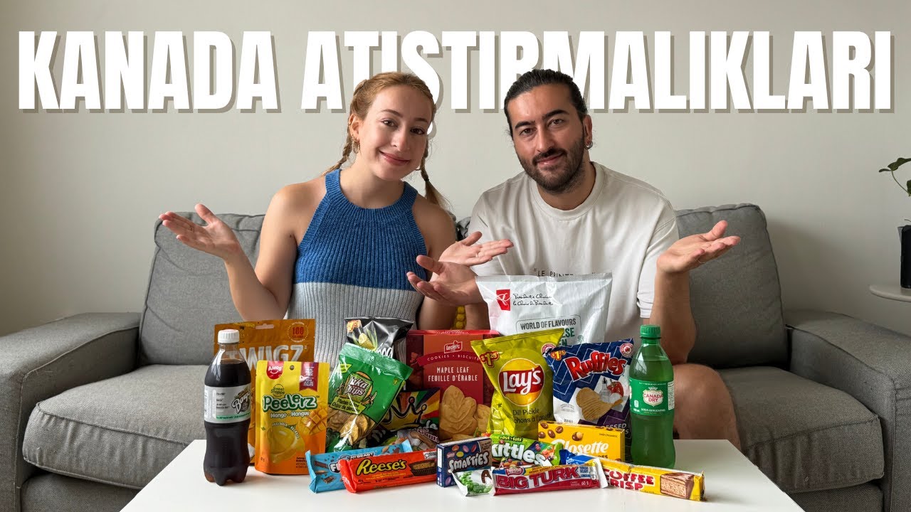 KANADA ATIŞTIRMALIKLARINI DENEDİK | En Garip Olan Hangisi? 😳🇨🇦