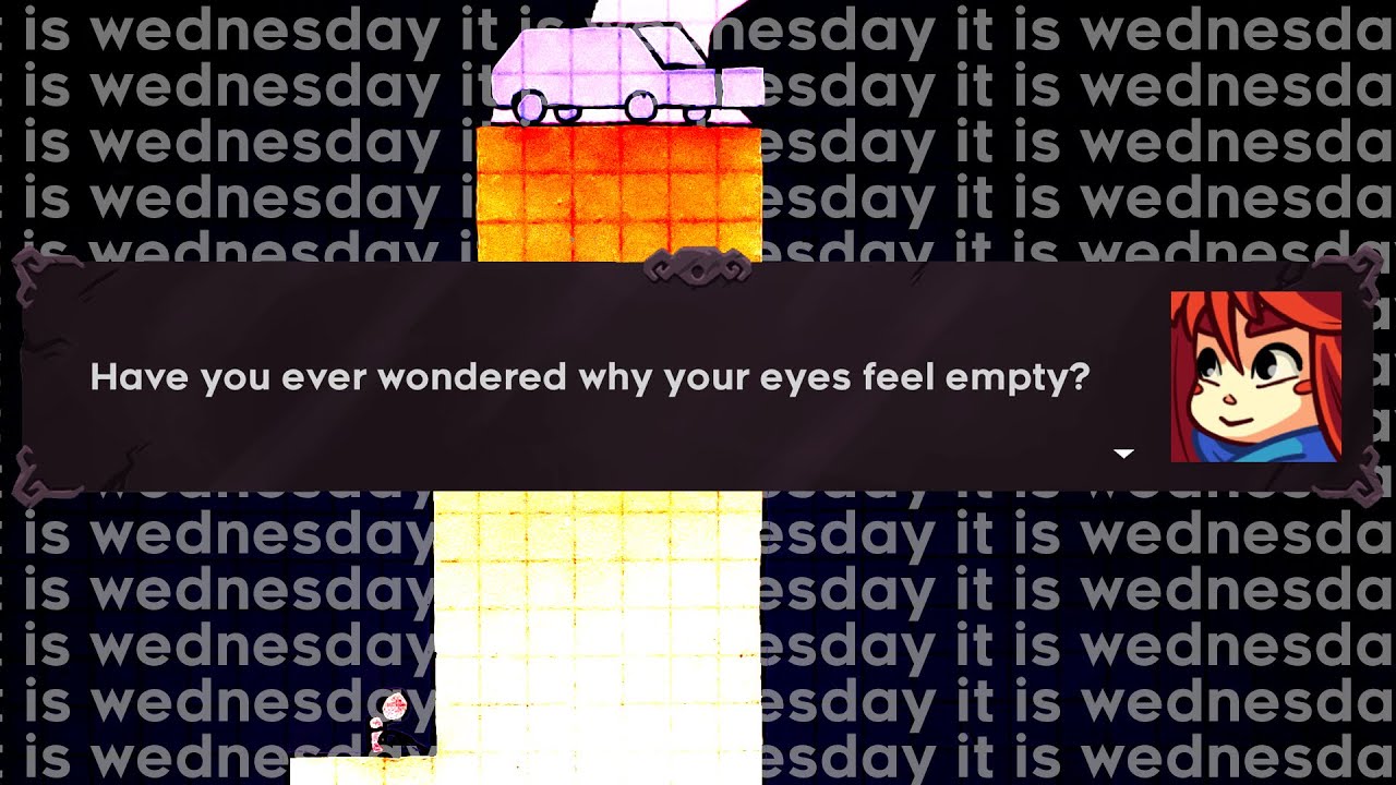 Celeste Mods - The Wednesday on the Edge of Forever by iambadatvideogamesdotcom (Full Clear)