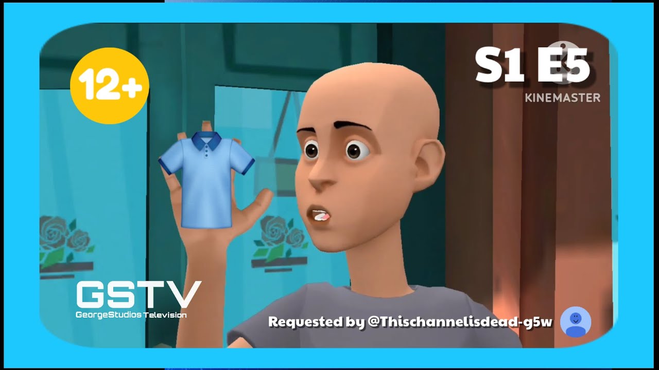 Classic Caillou swaps grey shirt to yellow shirt/Grounded (Requested by @Thischannelisdead-g5w)