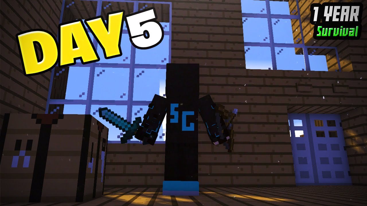 Minecraft Day 5/365🏡 | Chill Minecraft LIVE