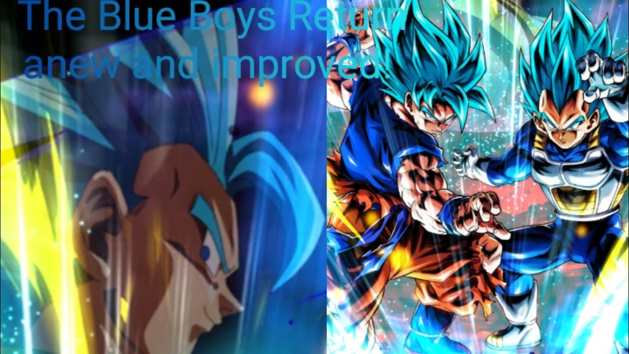 LF Fusing Blue Boys/ Gogeta Blue Showcase | Dragon Ball Legends