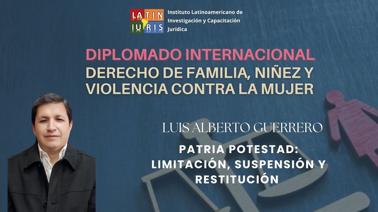 Dr. Luis Alberto Guerrero - Patria Potestad: Limitación, Suspensión y Restitución