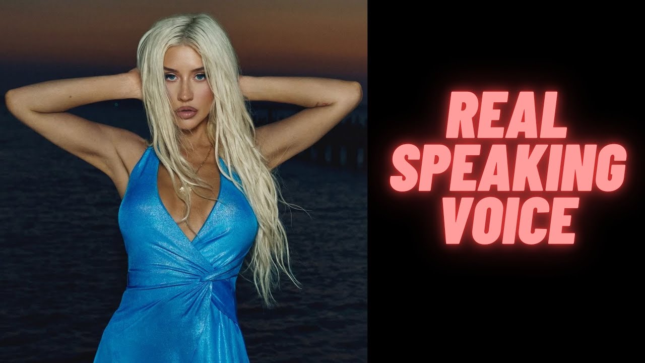 Times Christina Aguilera Spoke With Her NATURAL VOICE