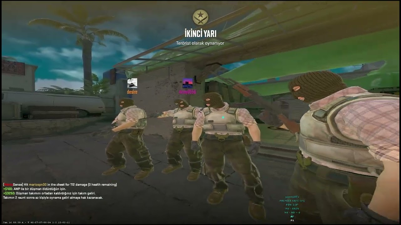 Dropping 59 kills in a unprime test match!! ft.memesense