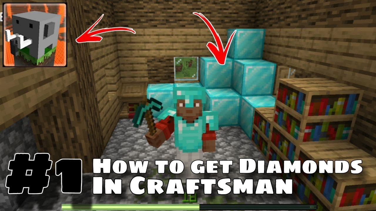How To Get Secret Diamonds Location In Craftsman Building Craft