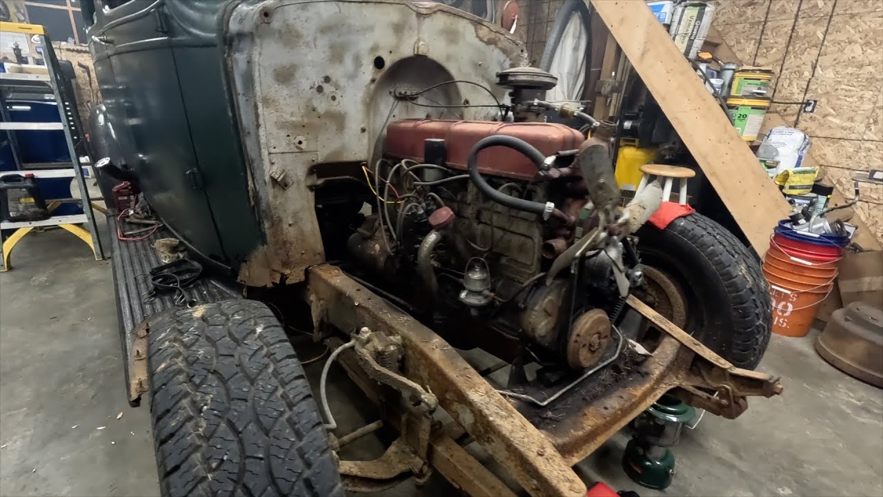 Engine Tear Down = 1938 Chevy Carryall Suburban