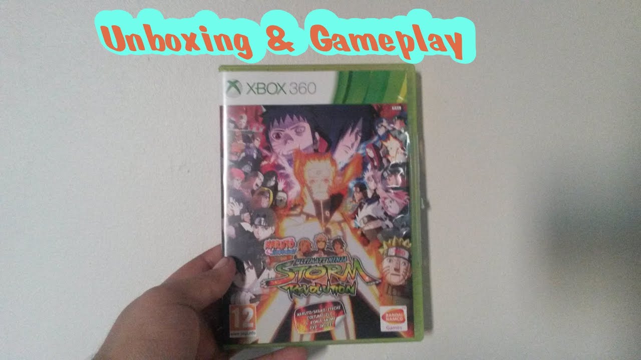 (Unboxing & Gameplay) Naruto Shippuden Ultimate Ninja Storm Revolution sur Xbox 360