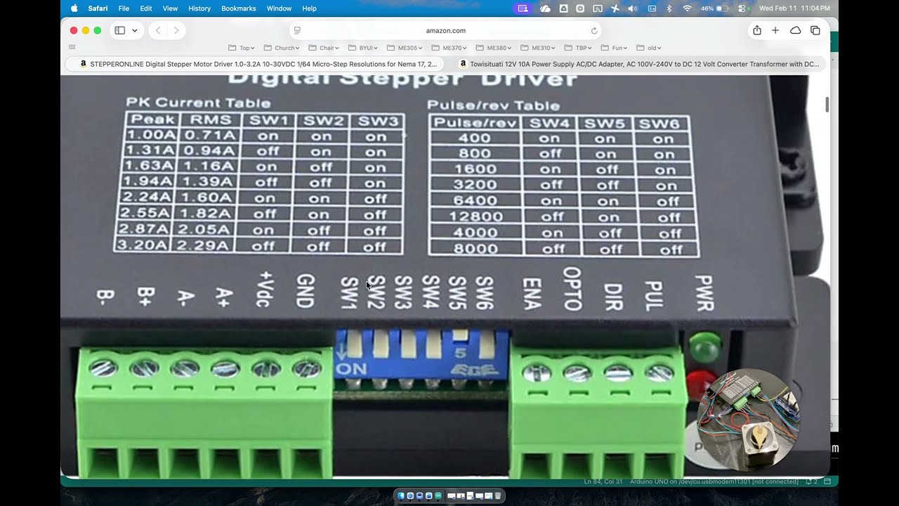 Stepper Motor Demo – Part 3