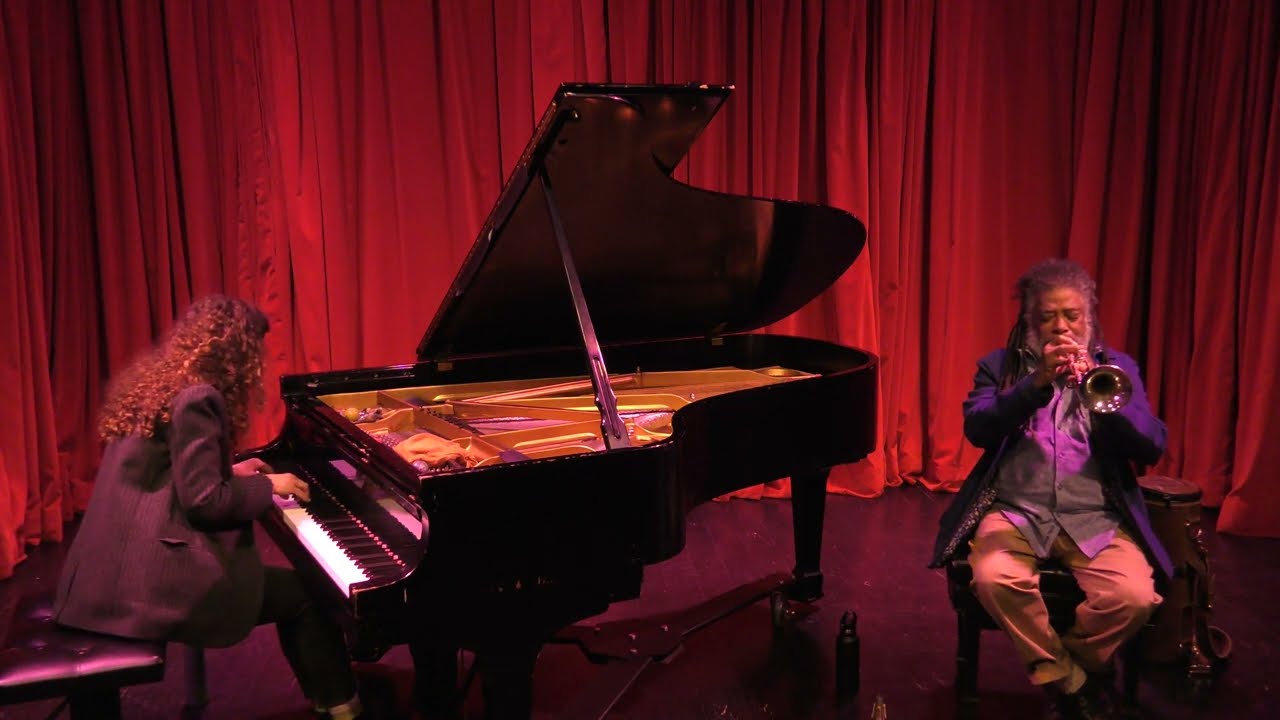 Sylvie Courvoisier  and Wadada Leo Smith @ The Stone 1-27-24 1/5
