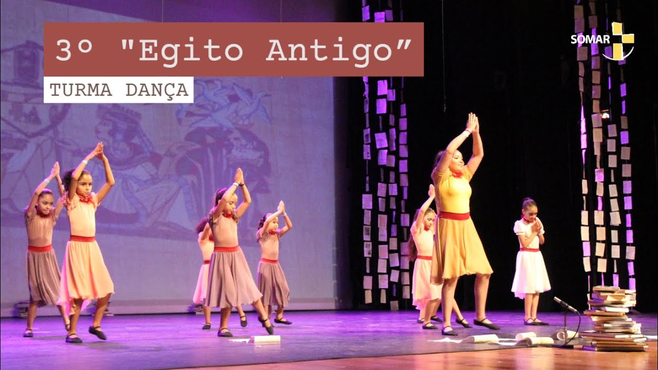 3º Egito Antigo   Turma Dança – Educadora Rithelle Figueiredo
