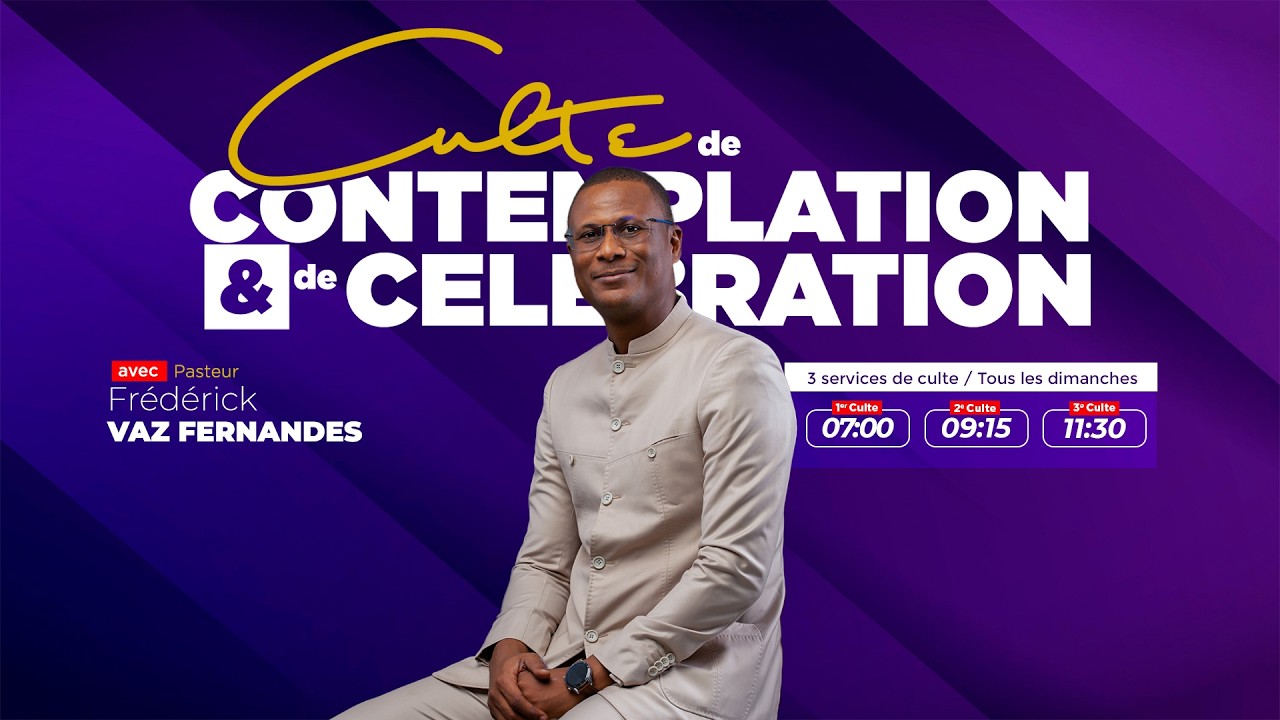 MARCHER DEVANT SA FACE | PST VAZ FERNANDES FREDERICK | 1ER CULTE | 01/03/2026