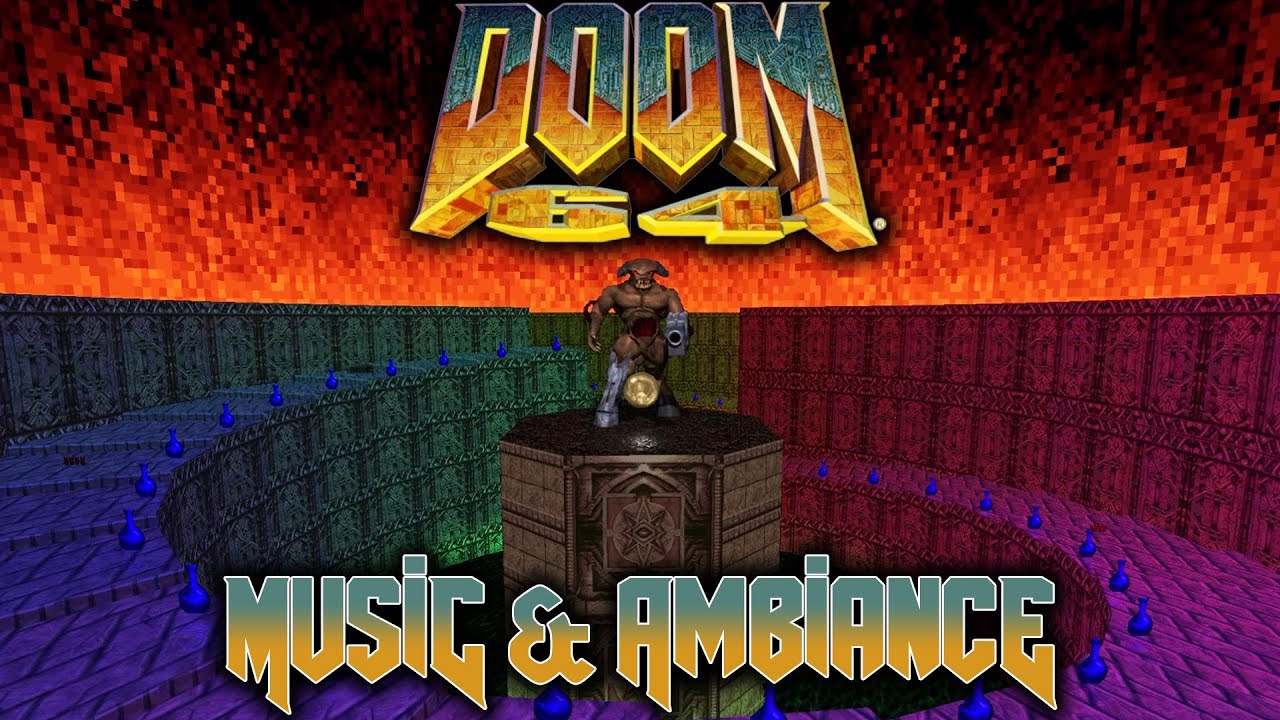 DOOM 64: Music & Ambiance | 1 Hour of Music for Background, Sleep, Study, Relaxation, Meditation