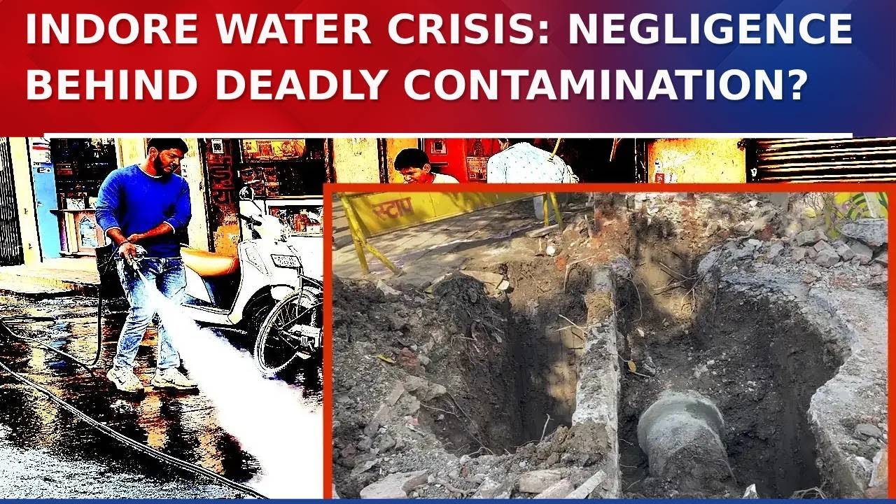 Indore Water Deaths Expose Negligence: 8 Dead, 200 Hospitalised After Contaminated Narmada Supply