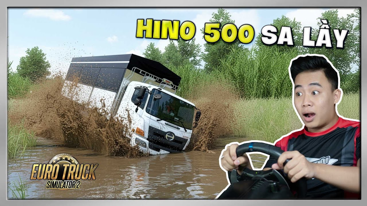 Tai Nạn Sa Lầy Của HINO 500 EURO 5 Trong Chuyến Hàng Xuyên Rừng | ETS2