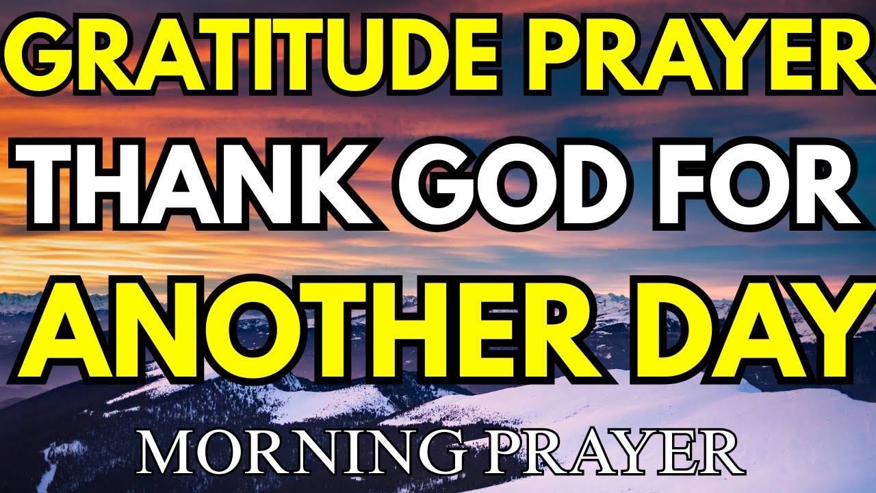 New Mercies at Dawn | Thanking God for Another Chance Today Morning Prayer Lamentations 3:22–23