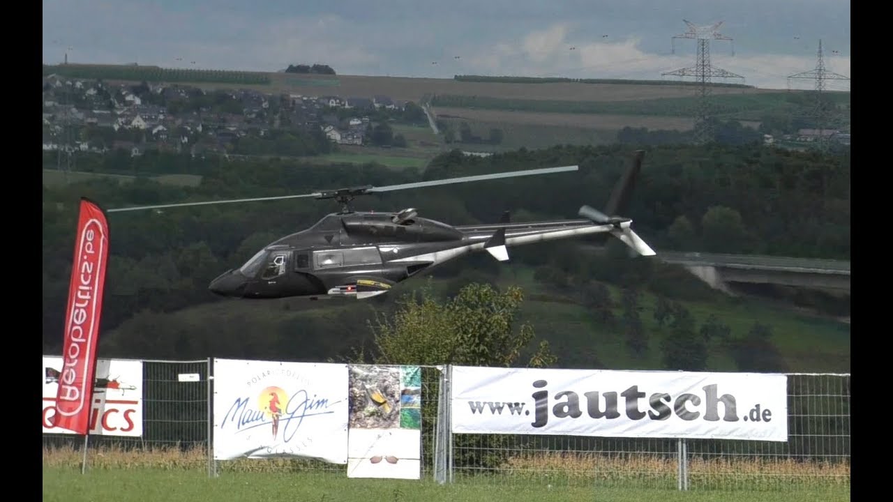 Fantastic XXL RC Airwolf from Vario / Jetpower Bad Neuenahr 2017