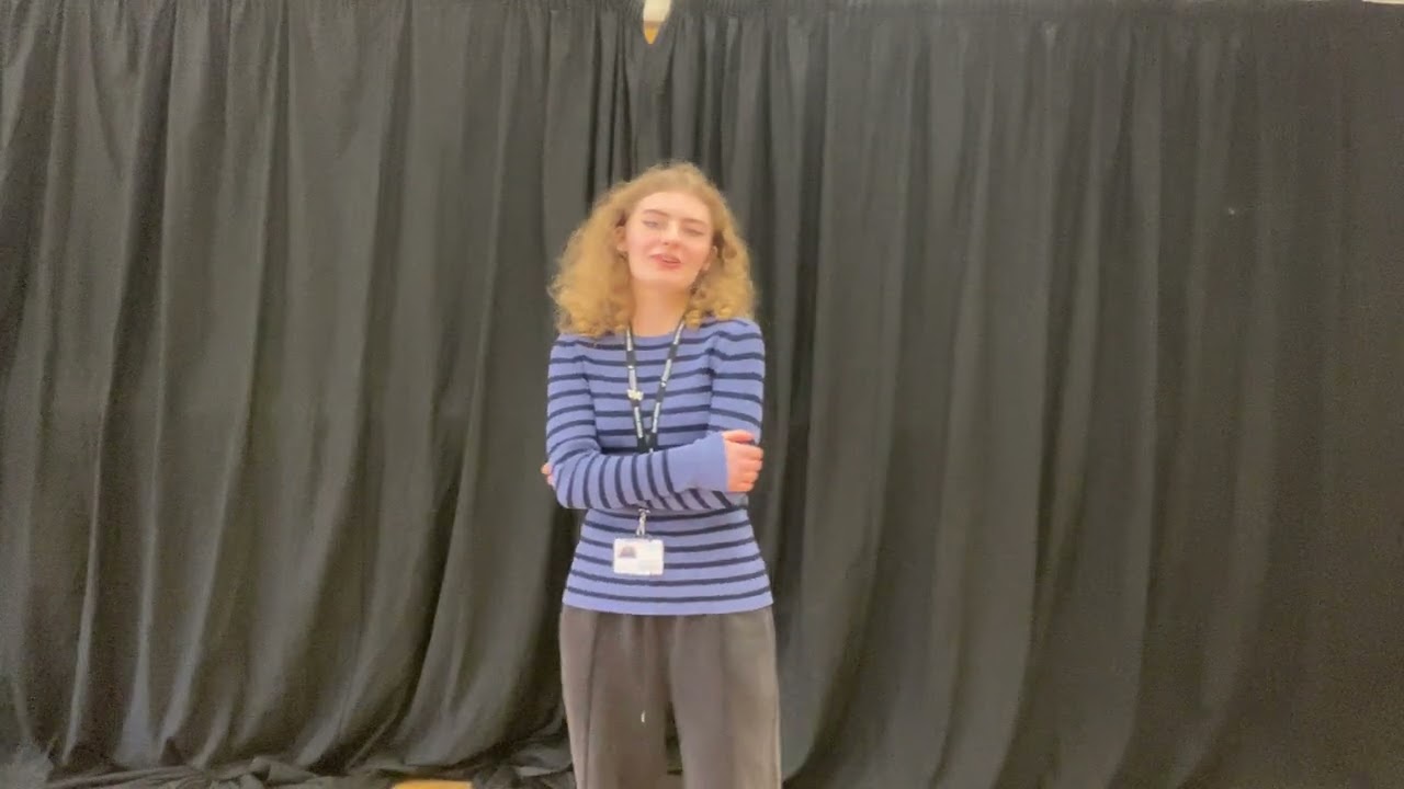 Tallulah Juggins plays Dr Faustus from Marlow’s play