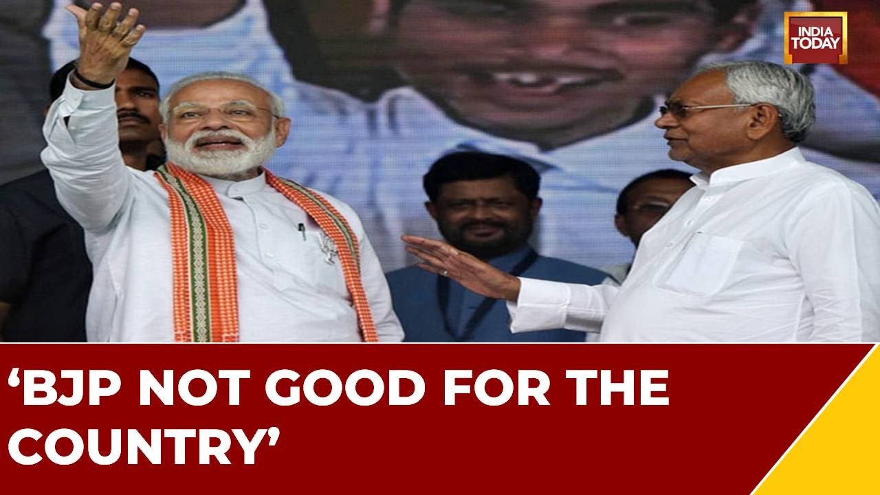 BJP Not Good For The Country, Aiming To Bring Everyone Together: Nitish