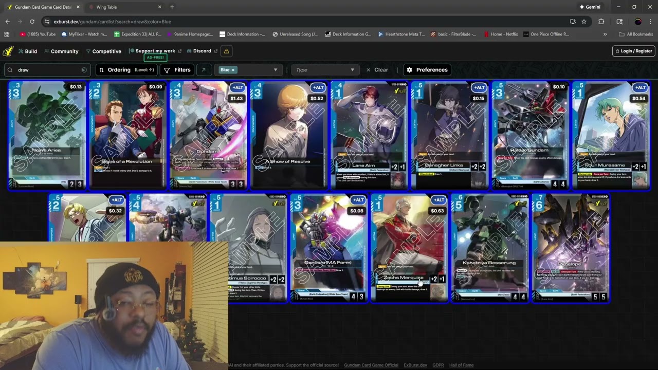 Future Sight : Lane Aim (A Sleeper Gundam TCG Analysis)
