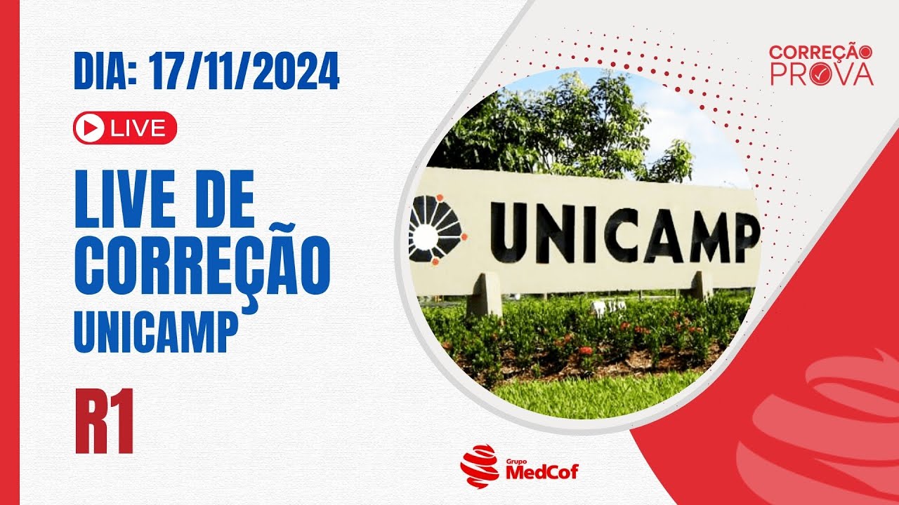 Corre&ccedil;&atilde;o UNICAMP R1 2025 - Gabarito Prova de Resid&ecirc;ncia M&eacute;dica UNICAMP 2025 R1 Acesso Direto