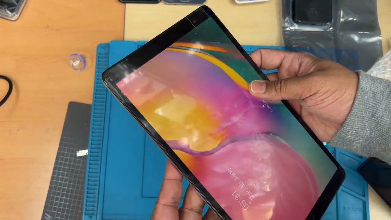 Как заменить экран на Samsung Galaxy Tab T510 простым способом