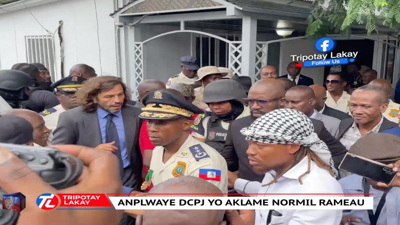 Men kòman Polisye ak anplwaye DCPJ yo kontan ap bat bravo pou Normil Rameau ki tounen pran tèt PNH