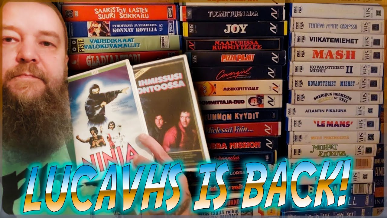 Unboksataan LUCAN VHS herkkulöytöjä! Mitä on tulossa huudettavaksi?