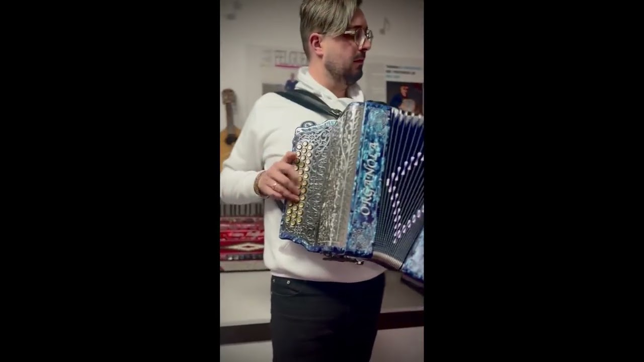 💚 Ás da Concertina com os seus alunos numa fantástica aula diária. 🔔☺️