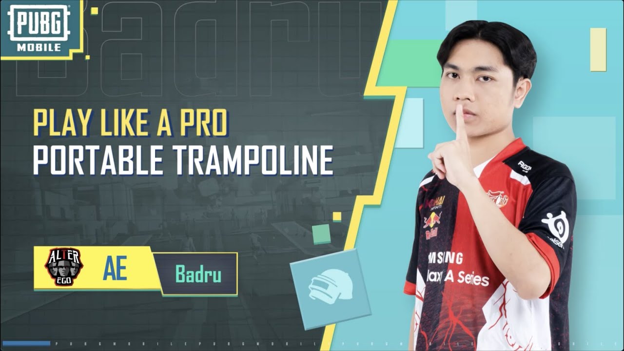 PUBG MOBILE | Badru (Alter Ego) Portable Trampoline Guide