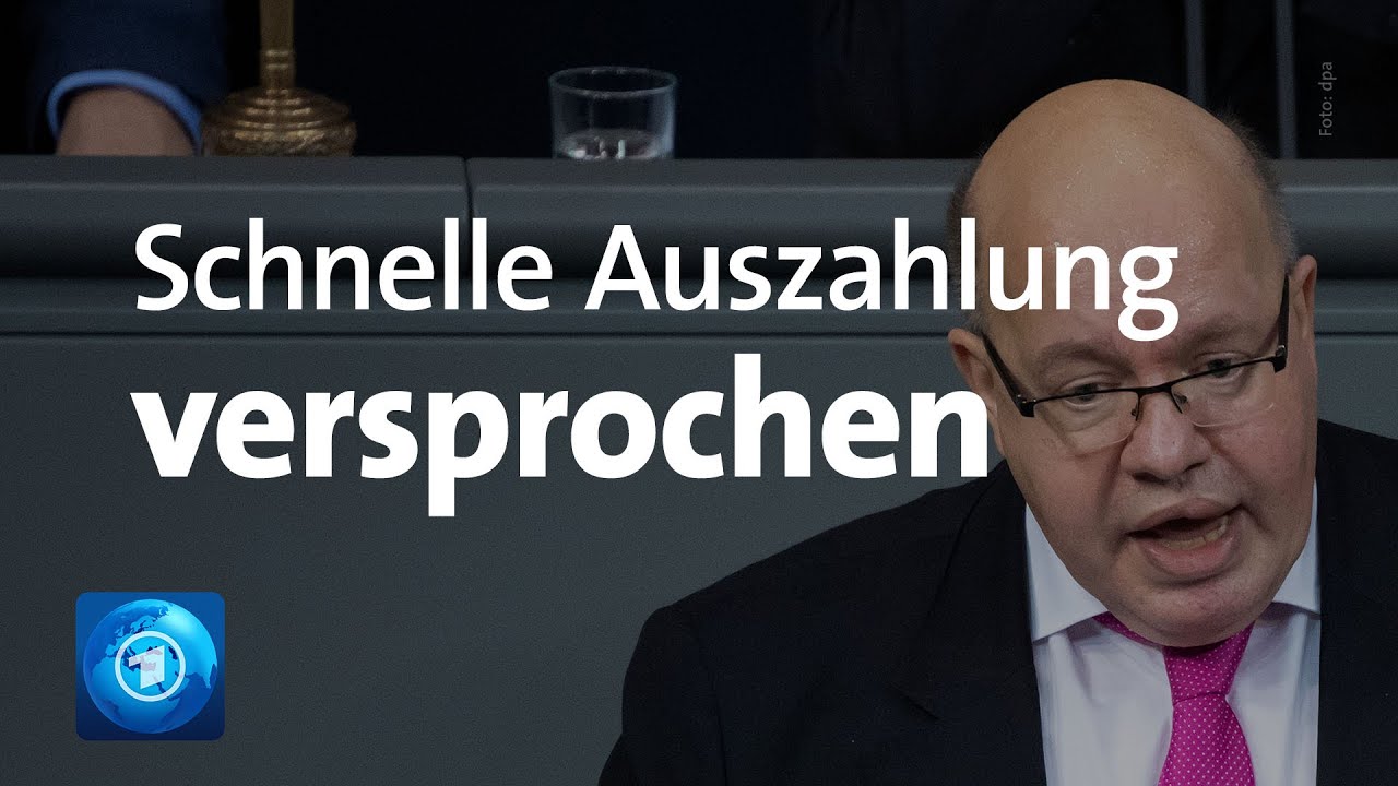 Wirtschaftsminister verspricht schnelle Auszahlung der Corona-Hilfen