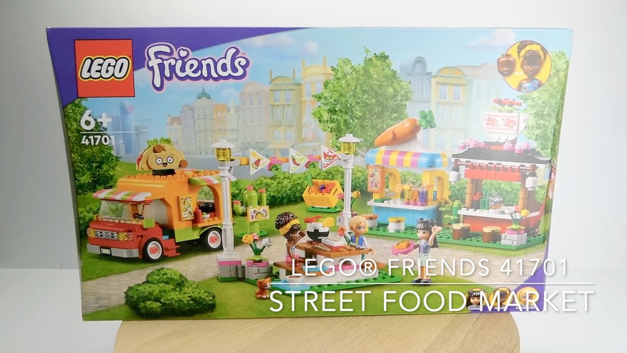 LEGO&reg; Friends Street Food Market 41701 SPEED BUILD