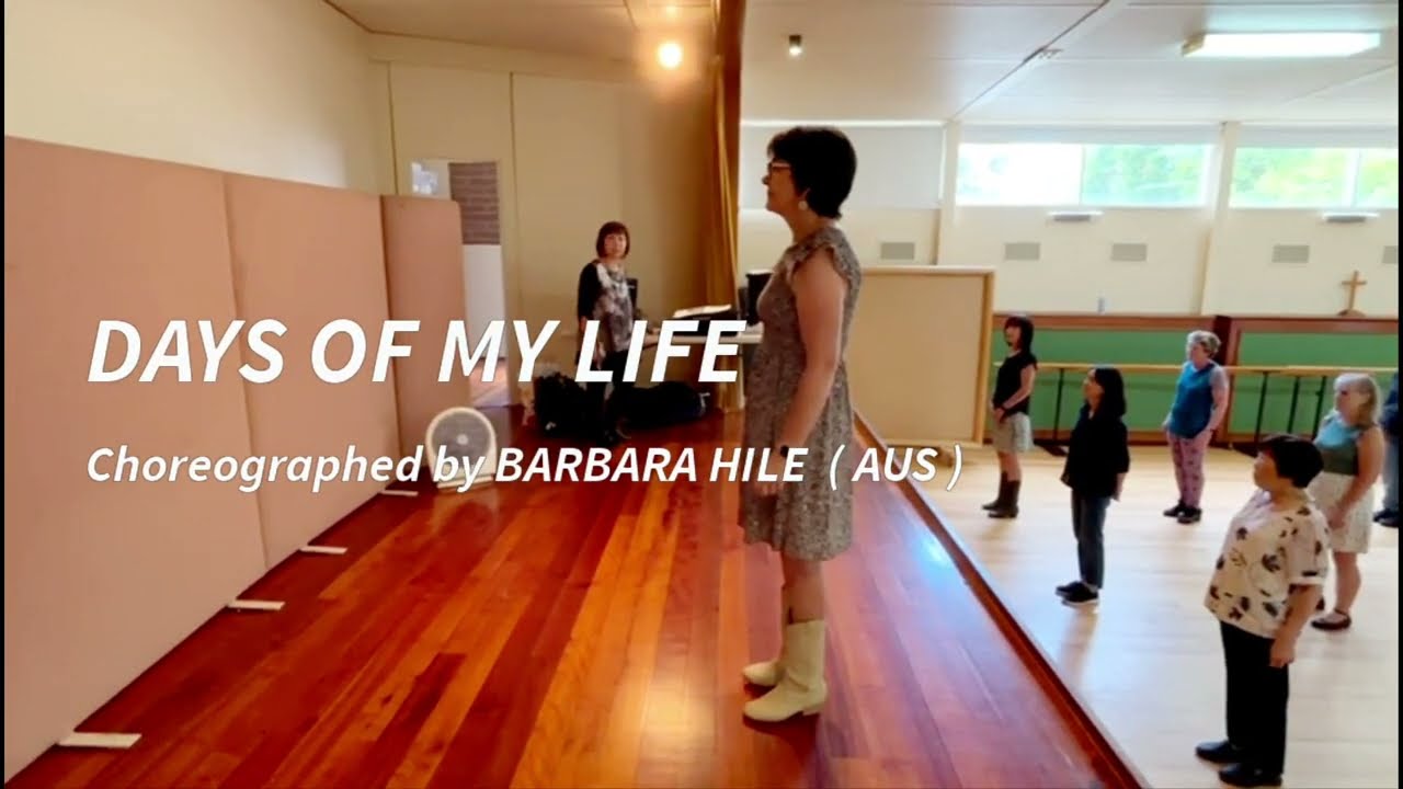 Days of My Life - line dance choreographed by Barbara Hile (AUS) 24 ct 4 wall Beginner Waltz