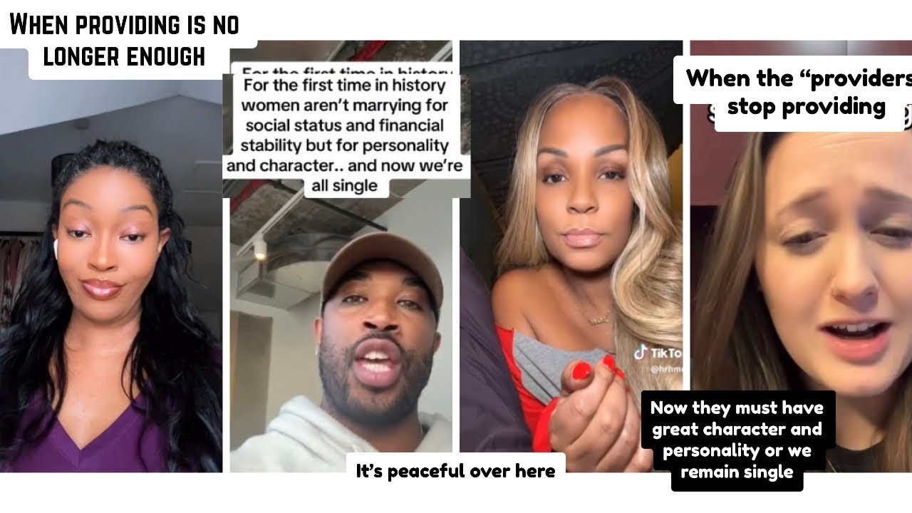 Women choosing character and personality over “financial stability” has left some men in disbelief 