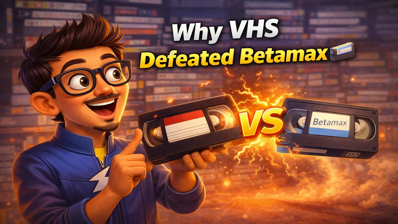 Why Betamax Lost to VHS: The Science Behind the Format Wars 📼⚙️🌍