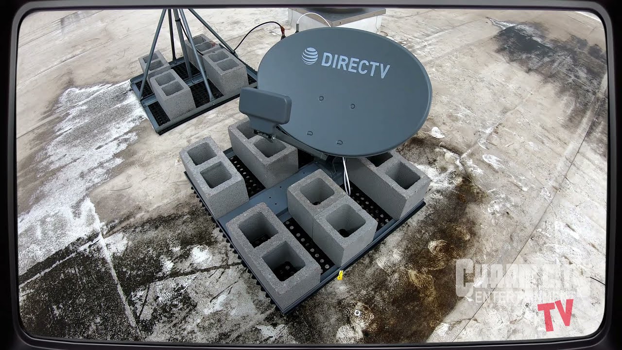 TOP SECRET GOVERNMENT BUILDING CUSTOM DIRECTV INSTALL!!
