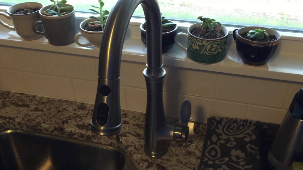 Устранение низкого давления воды в кухонном кране Kohler Bellera K-560
