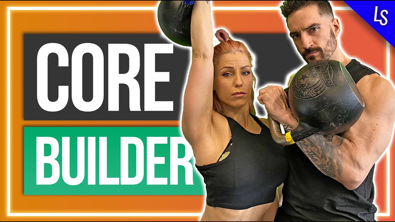 Build your SIXPACK ABS with Kettlebells in 20 Minutes - (OBLIQUES & CORE WORKOUT)