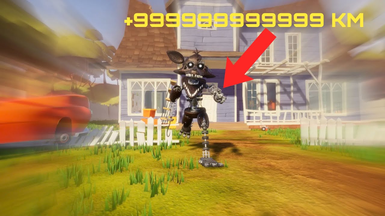Hello neighbor mais c'est Foxy le voisin ?!!