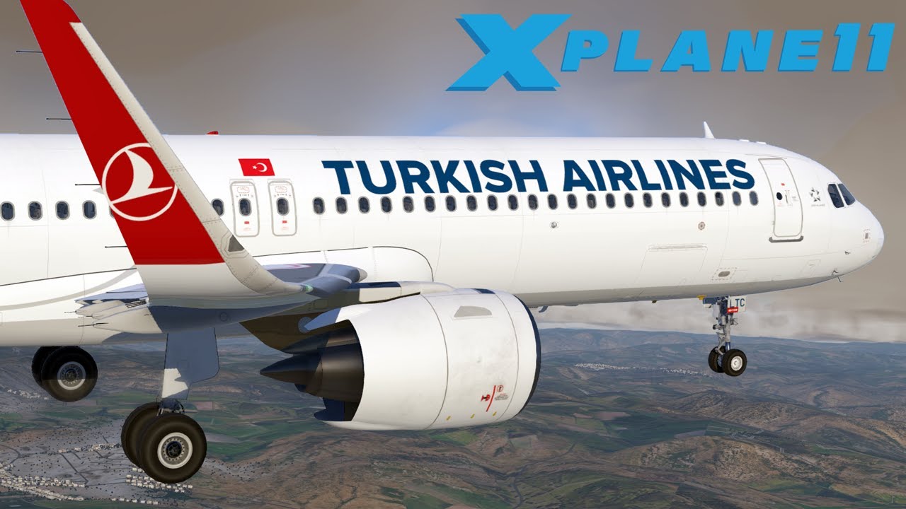 X-PLANE 11 // A321NEO ISTANBUL - TEL AVIV