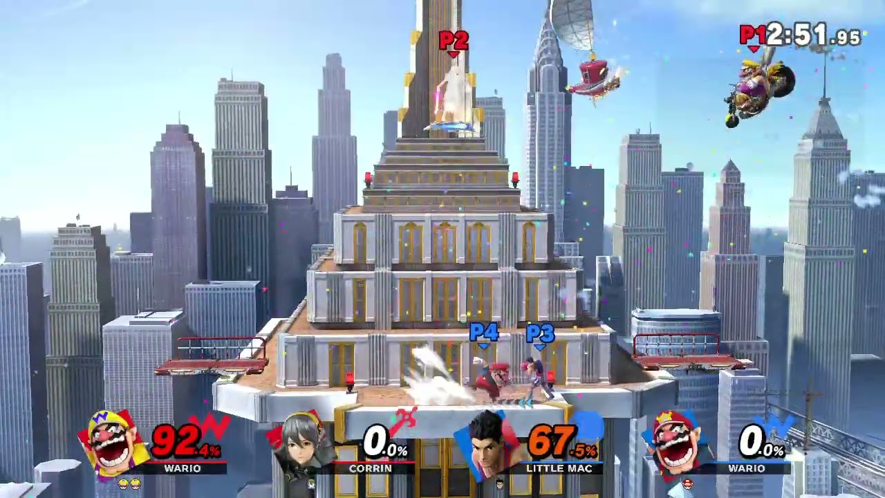 DOH I MISSED! some more wario smash bros gameplay for the next couple of weeks. part three