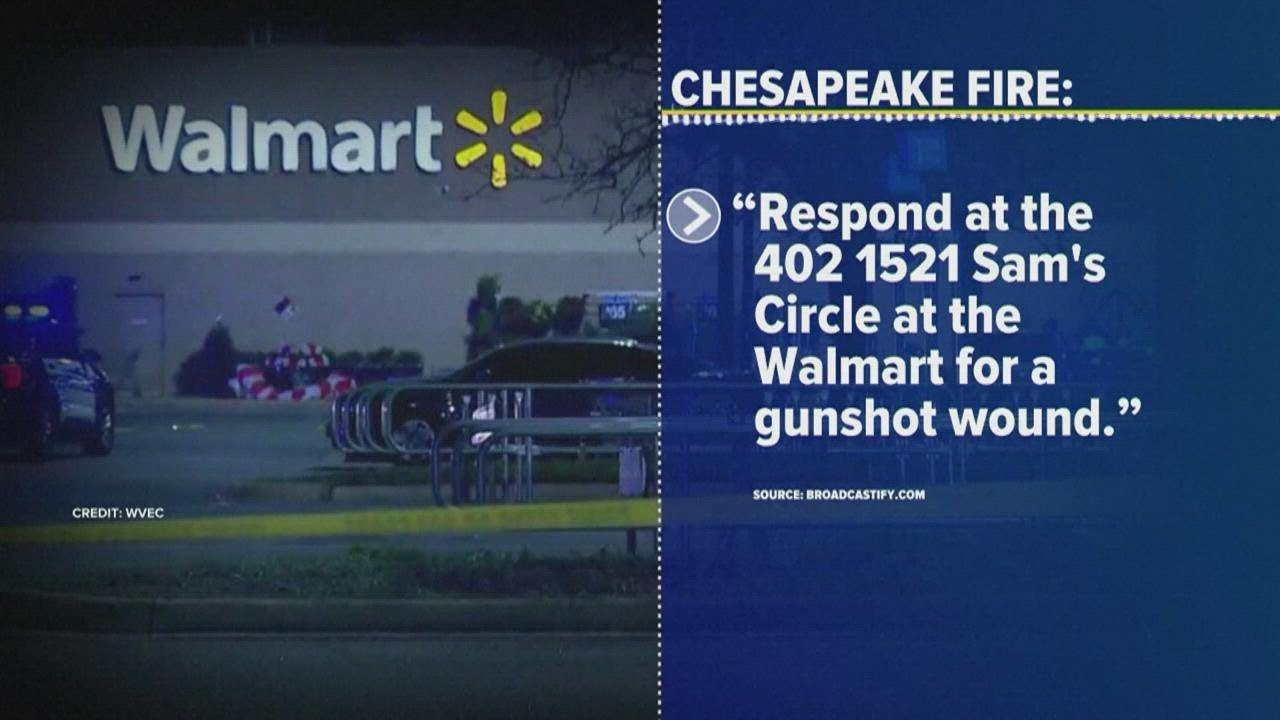 Latest on mass shooting at Virginia Walmart