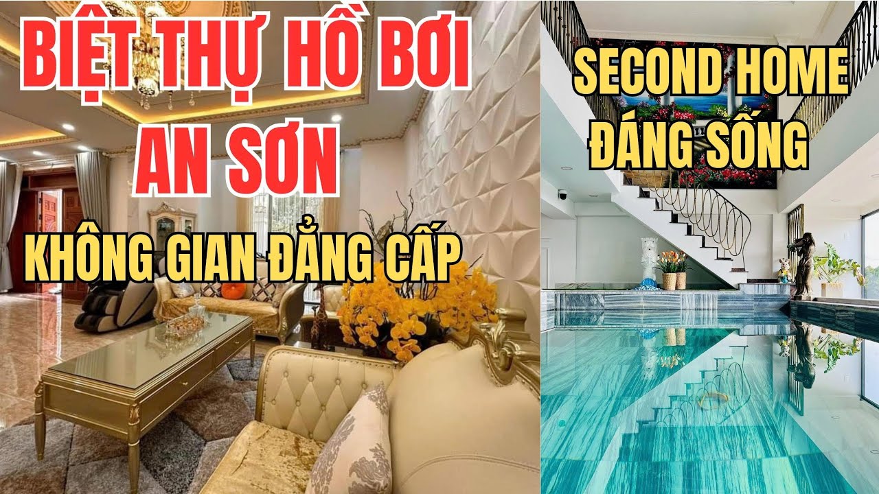 CĂN BIỆT THỰ  HỒ BƠI AN SƠN . KHU NGHĨ DƯỠNG ĐẲNG CẤP ĐÀ LẠT