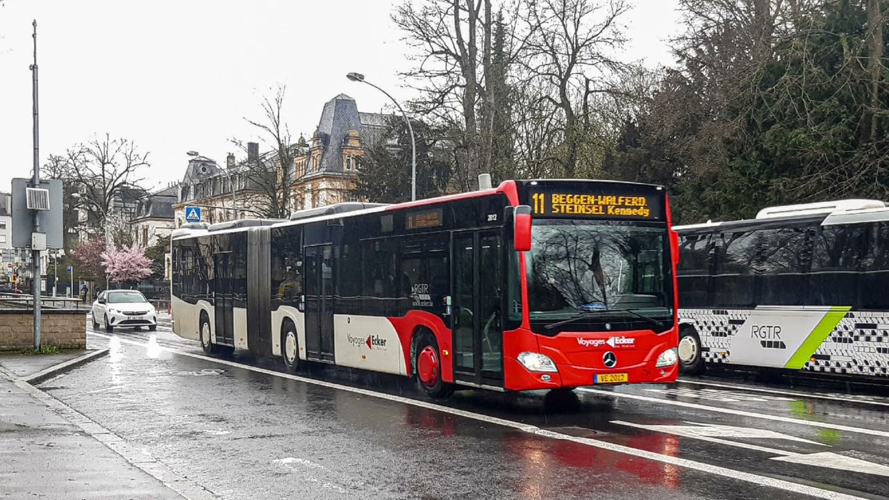 [SOUND] KICKDOWN | Mercedes-Benz Citaro C2G - Voith | Voyages Ecker