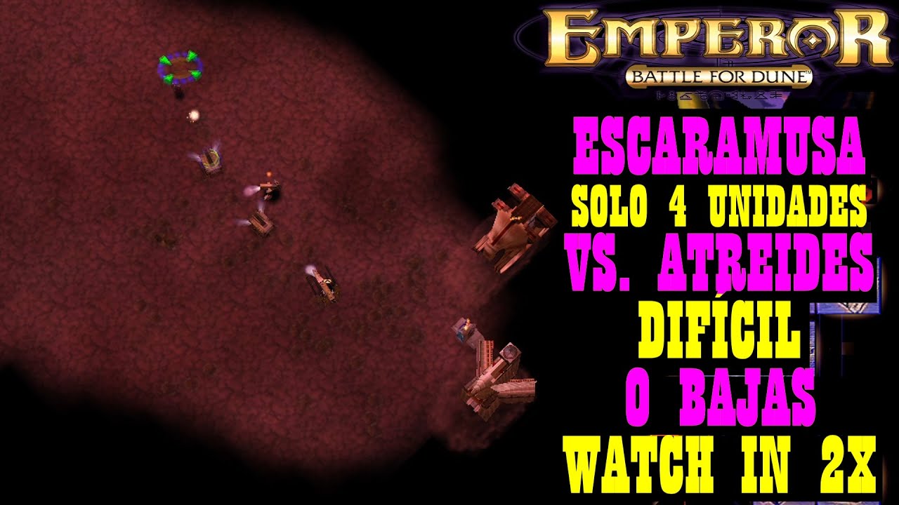 EMPEROR: SKIRMISH, HARD, 4 UNITS ONLY & 0 LOSSES │ Gameplay by ClarkKane